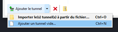 Nouveau tunnel WireGuard