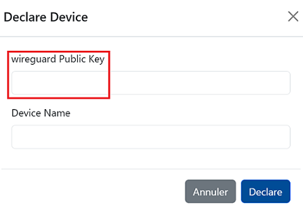 Declarer devices